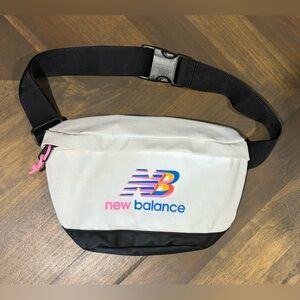New Balance Urban Waist Bag White Neon Fanny Pack